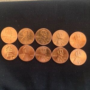 2025 Lincoln Head Cent Shield Penny Last Year